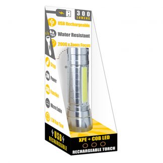 Goodiz Ultra Bright XPE + COB LED Torch (MOQ 8) (add price tags qty to ?Order notes? at checkout)